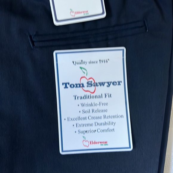 Tom Sawyer | Size 16 Boys (28 Waist) Navy Blue Pants/Slacks | New with Tags - Picture 8 of 8